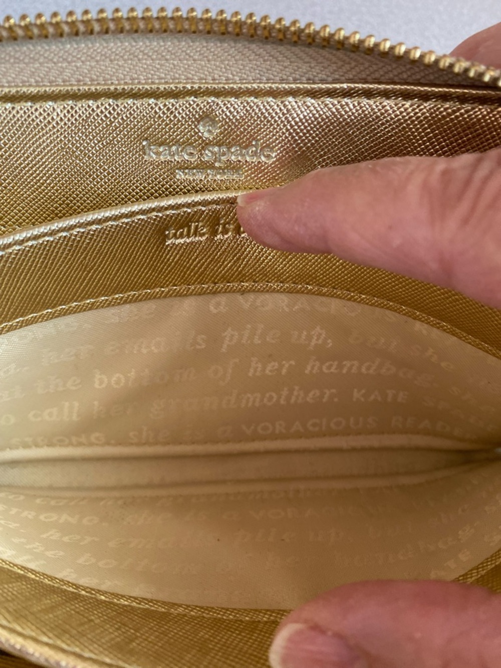 Kate Spade Zip Around Wallet - Picture 14 of 15